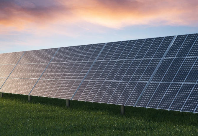 Polycrystalline solar panels