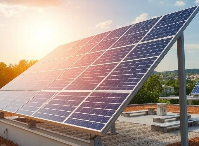 Bifacial solar panels
